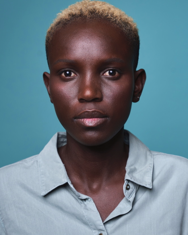 MIRA MODEL Ndoumbe Di commercial model black skin model. madrid model